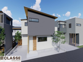 【完成予想図】 | 宇治市伊勢田町砂田　売土地　建築条件付き | 弊社標準仕様（アトリエスタイルハウス仕様）では、耐震等級3相当が標準です。間取りにもよりますので、設計士に確認しながら、ご希望の間取りとの兼ね合いで考えていきましょう。