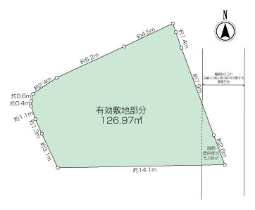六浦三丁目建築条件なし売地の画像