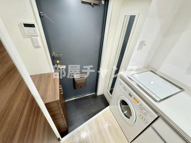 サンライズ新金山の玄関