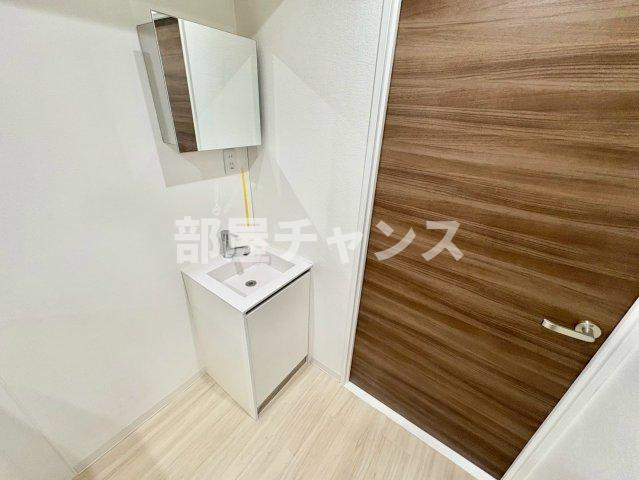 サンライズ新金山の独立洗面台