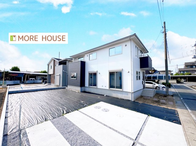 伊勢崎市連取町32期　新築住宅 2号棟の外観