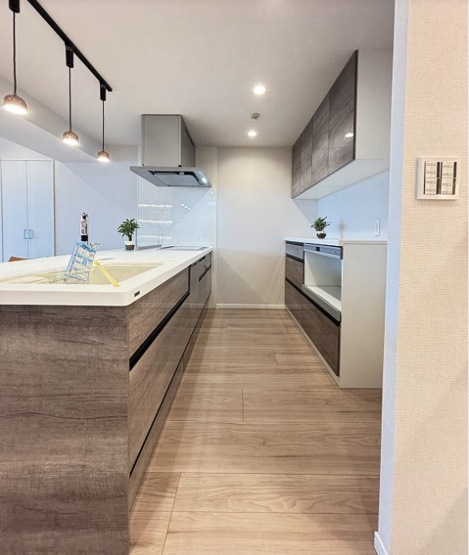 【キッチン】 | ★仲介手数料無料★西戸山タワーホウムズサウスタワー（床暖房・２重サッシ・エアコン3台設置）