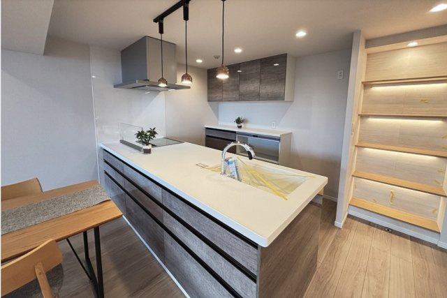 【キッチン】 | ★仲介手数料無料★西戸山タワーホウムズサウスタワー（床暖房・２重サッシ・エアコン3台設置）