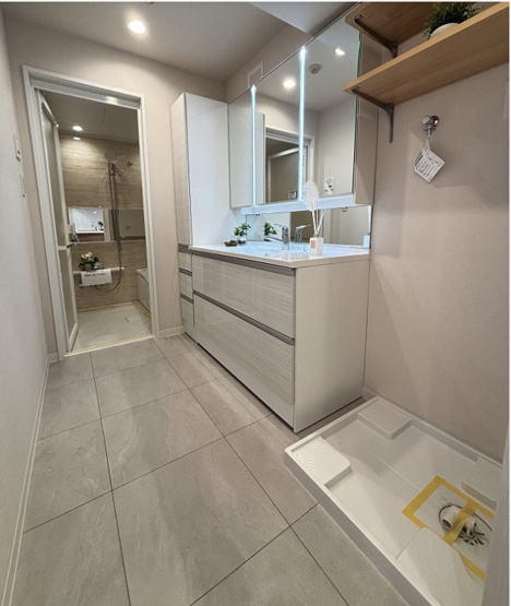 【独立洗面台】 | ★仲介手数料無料★西戸山タワーホウムズサウスタワー（床暖房・２重サッシ・エアコン3台設置）