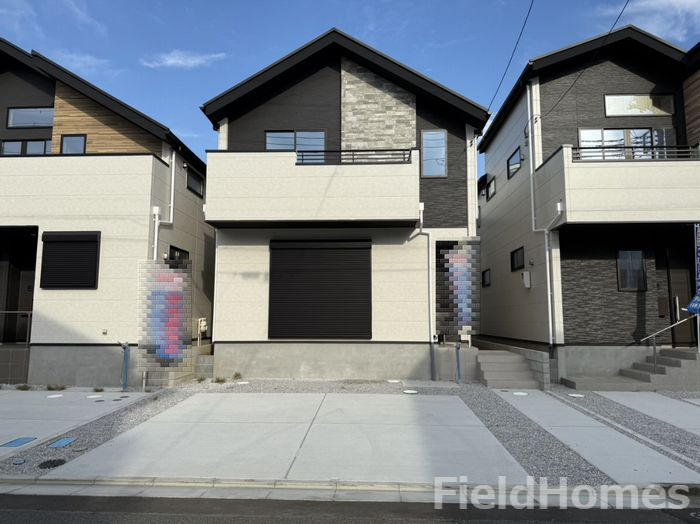 藤沢市鵠沼海岸6丁目新築戸建て　2期2号棟の外観|外観「藤沢市鵠沼海岸6丁目新築戸建て　2号棟」