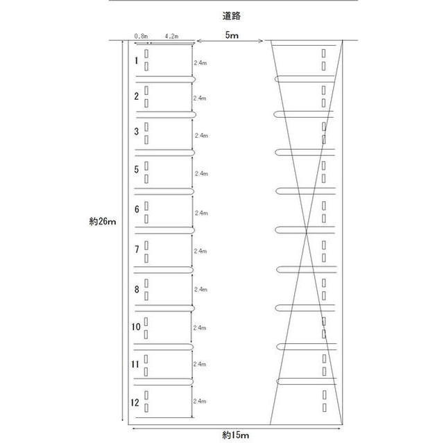 北一色８丁目林駐車場の間取り