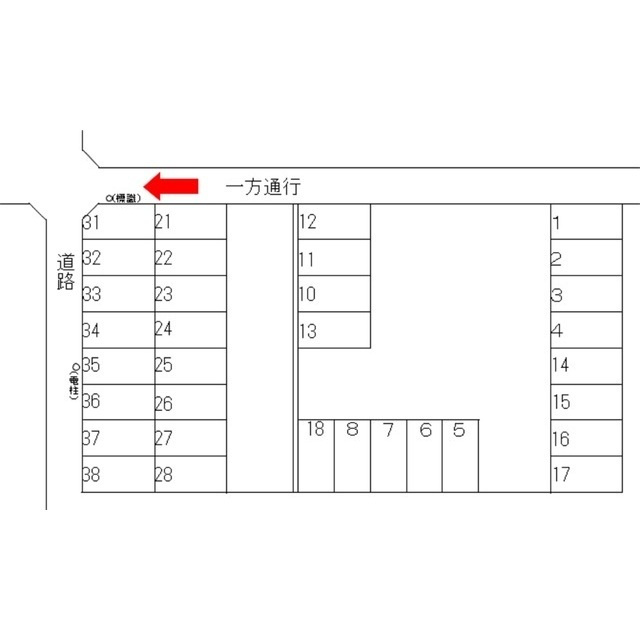 雲井町篠田ガレージの間取り