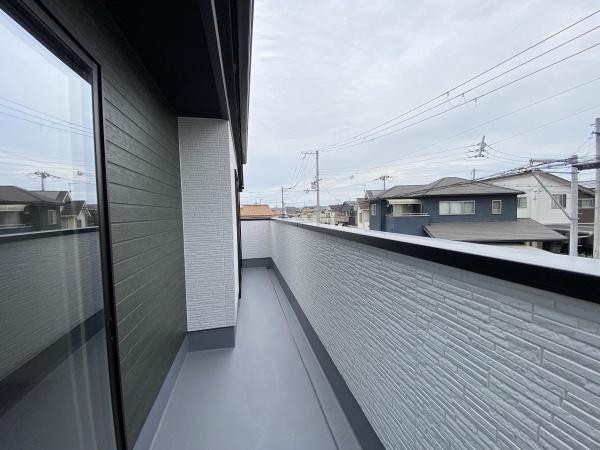 【バルコニー】 | 西区玉津町今津　2期1号棟中古戸建　築後未入居