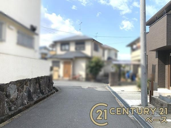 生駒市小明町　一戸建の前面道路含む現地写真|■現地撮影写真■