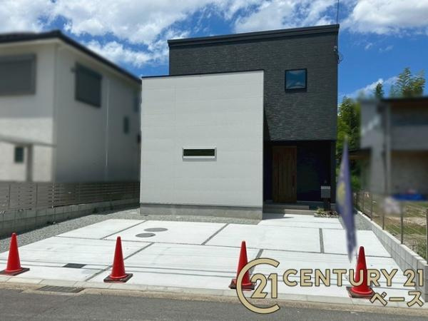 大和高田市大谷 ／新築一戸建の外観|■現地撮影写真■省エネ基準適合住宅・室内外の仕様にこだわったなスタイリッシュな邸宅です！お気軽にお問い合わせください！