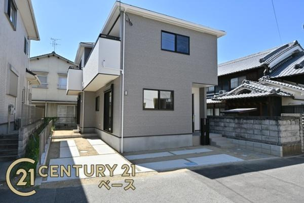 御所市栄町 ２号棟 ／新築一戸建の外観|■現地撮影写真■ＪＲ和歌山線「御所駅」徒歩１０分！