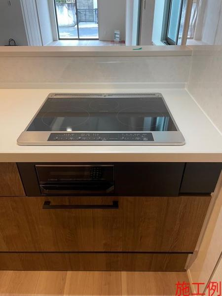 蒲郡市竹谷町第3　全3棟・2号棟のキッチン|施工例