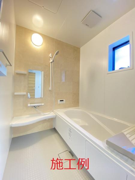 西尾吉良町富好新田24-1期　全5棟・3号棟の浴室|施工例