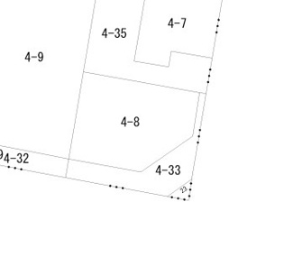 【区画図】 | 寒河江市元町3丁目　売地