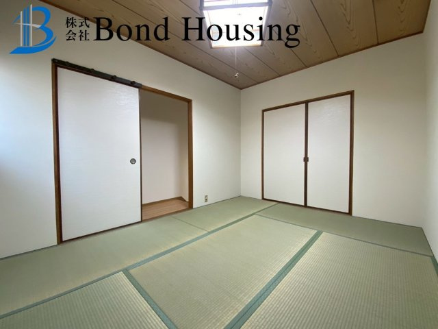 陽当り・通風良好　全室6帖以上　二見町福里　築38年の和室
