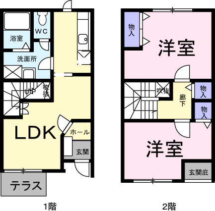２１（トゥエンティーワン）の間取り|間取図