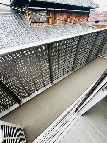 リコルド住吉のバルコニー