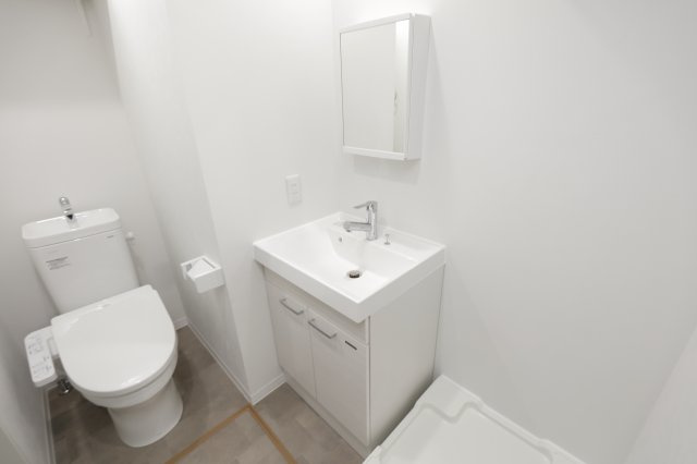 APT柴又の洗面所