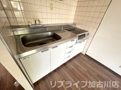 【キッチン】 | リアライズ加古川Ⅱ | 写真は別室参考