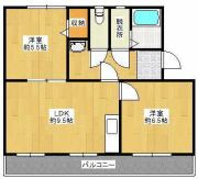 コンチェルト東合川Ⅰの間取り