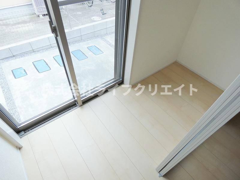 リーブルファイン八王子越野のバルコニー