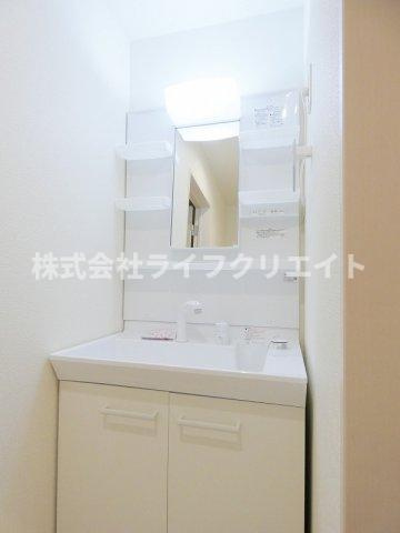 リーブルファイン八王子越野の洗面所
