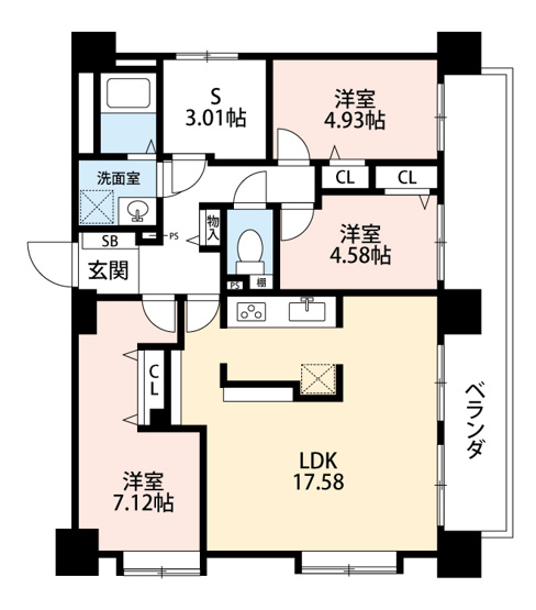 【間取り】 | グラート岡崎