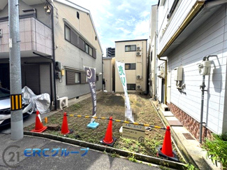 【前面道路含む現地写真】 | 中原通1丁目売土地