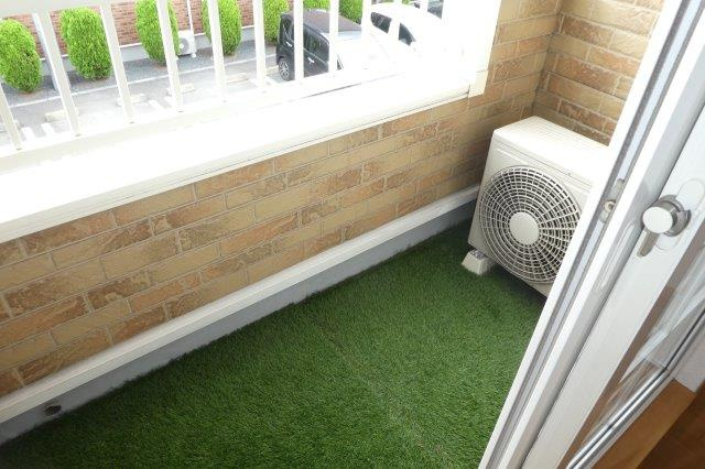 ビッグベアーDのバルコニー