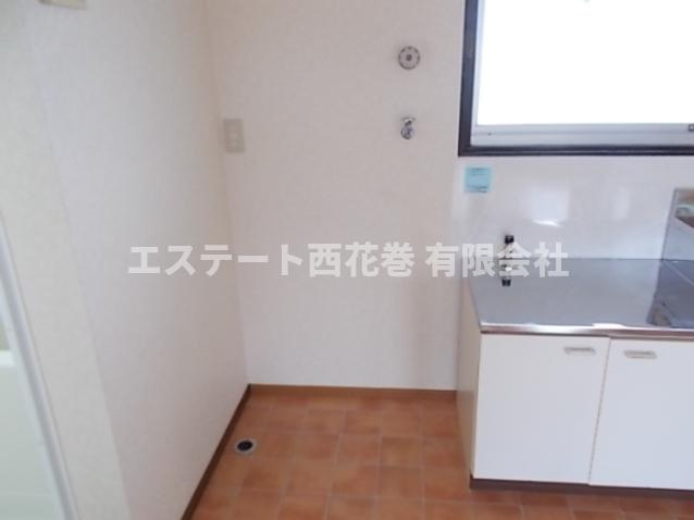 アパートひまわりのその他|洗濯機置き場