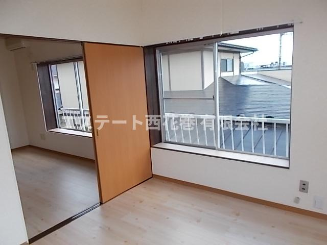 アパートひまわりの洋室