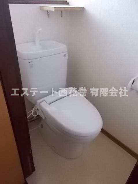 アパートひまわりのトイレ|暖房便座