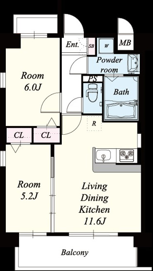 【間取り】 | 仲介手数料０円！HPに初期費用掲載！レフィナード博多