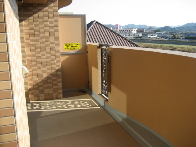 サントノーレ大内御堀のバルコニー