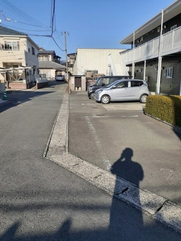 フリーデハイムの駐車場