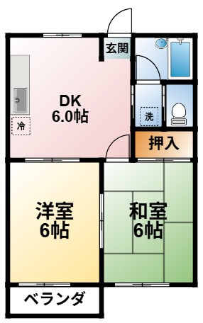 ベルテ東金の間取り