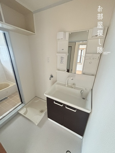 サンハイツミユキの独立洗面台