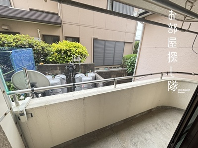 サンハイツミユキのバルコニー