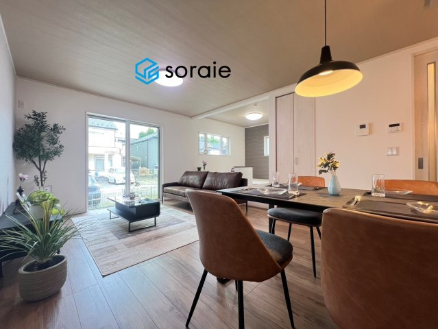 入間市久保稲荷4区画　3号棟　新築戸建ての居間・リビング