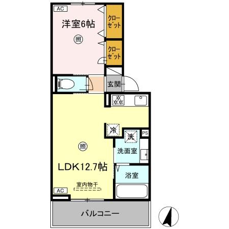 トリシアKの間取り