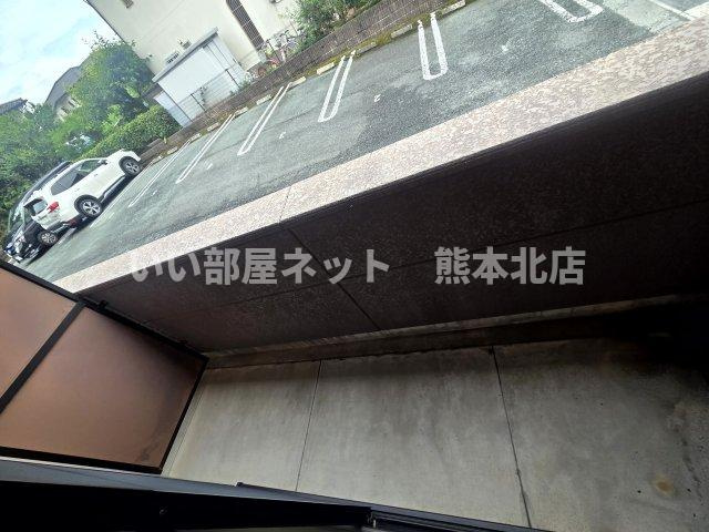 レジデンスフラワーのバルコニー