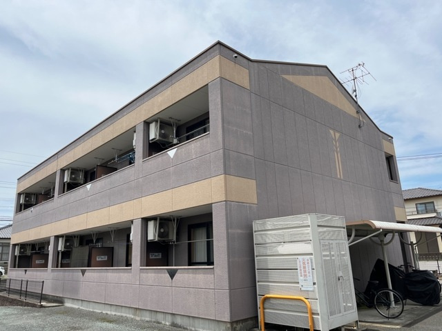 レジデンスフラワーの外観|外はこのようになっています