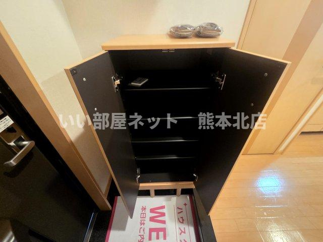 レジデンスフラワーの収納