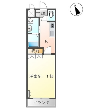 Ａｒｃ－ｅｎ－ｃｉｅｌの間取り