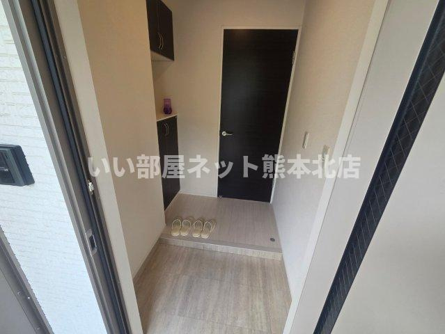クオーレ津浦町の玄関