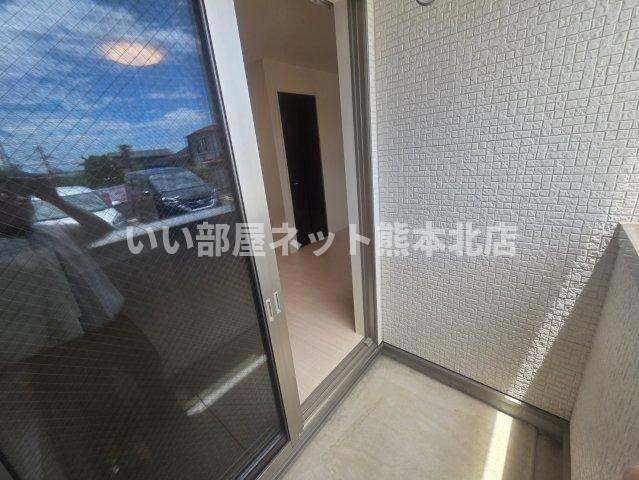 クオーレ津浦町のバルコニー