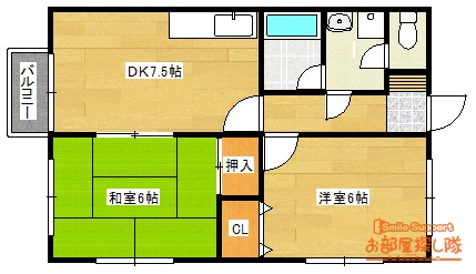 フィルコートの間取り