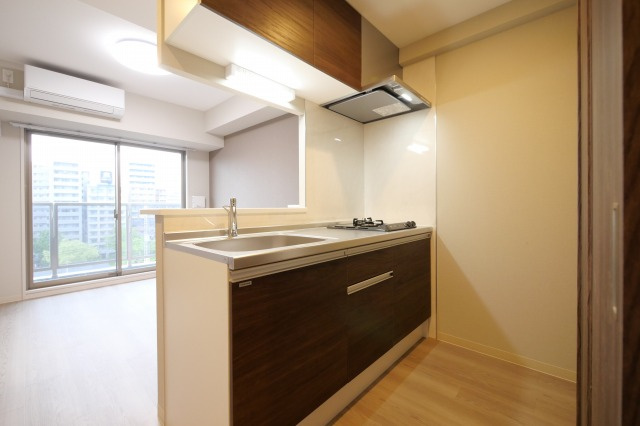大阪市都島区片町２丁目の賃貸マンションのキッチン