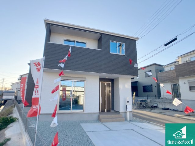 明石市魚住町清水　第12期　新築一戸建ての外観|安心の10年保証！外観を美しく保ち、雨水で汚れを落とします！気になることがありましたら、お気軽にお問い合わせください！