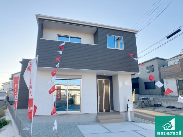 明石市魚住町清水　第12期　新築一戸建ての外観|安心の10年保証！外観を美しく保ち、雨水で汚れを落とします！気になることがありましたら、お気軽にお問い合わせください！